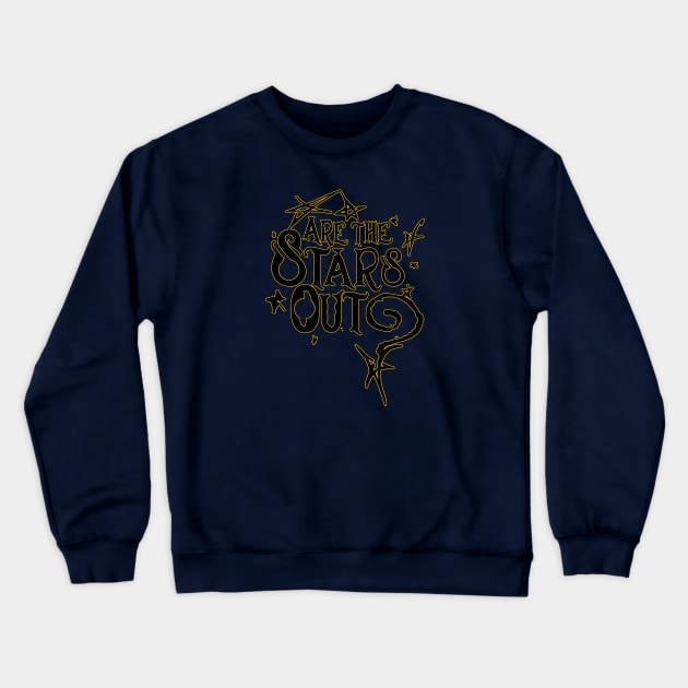 Eldritch Hour Stars Crewneck Sweatshirt by The Eldritch Hour Podcast